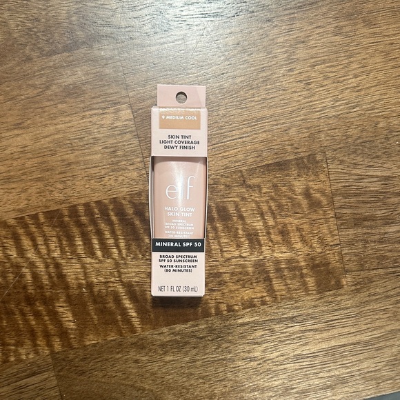ELF Halo Glow Skin Tint SPF 50 - Medium Cool - Picture 1 of 11